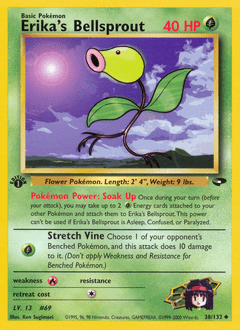 Erika's Bellsprout #38 from Gym Challenge