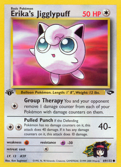 Erika's Jigglypuff #69 from Gym Challenge