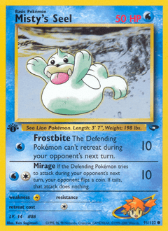 Misty's Seel #91 from Gym Challenge