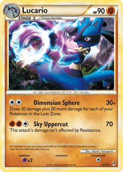 Lucario #14 from Call of Legends