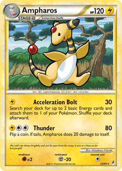 Ampharos #23 from Call of Legends