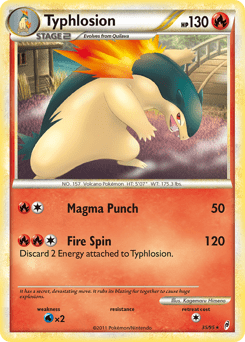 Typhlosion #35 from Call of Legends