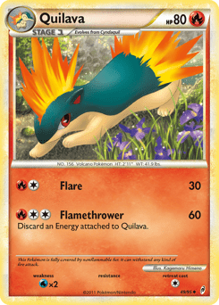 Quilava #49 from Call of Legends