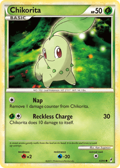 Chikorita #53 by Ken Sugimori