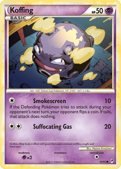 Koffing #60 by Hajime Kusajima