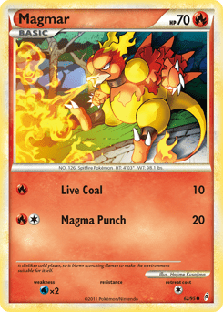 Magmar #62 by Hajime Kusajima