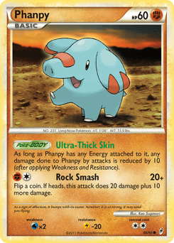 Phanpy #66 by Ken Sugimori