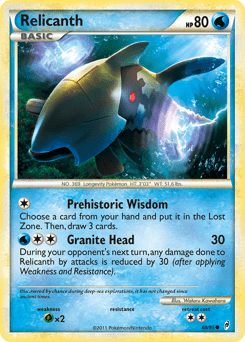 Relicanth #69 from Call of Legends