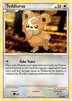 Teddiursa #73 by Ken Sugimori