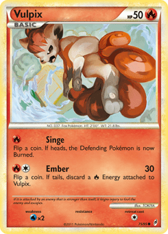 Vulpix #75 by TOKIYA