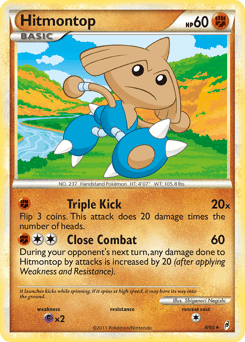 Hitmontop #8 from Call of Legends