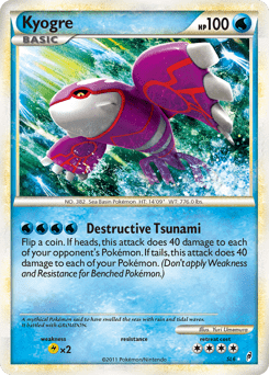 Kyogre #SL6 from Call of Legends