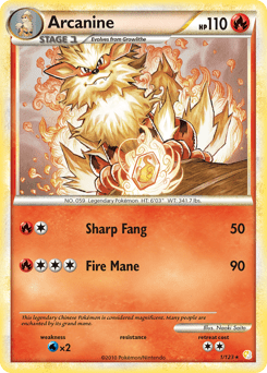 Arcanine #1 by Naoki Saito