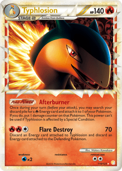 Typhlosion #110 from HeartGold & SoulSilver