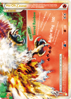 Ho-Oh LEGEND #112 from HeartGold & SoulSilver