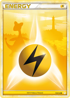 Lightning Energy #118 from HeartGold & SoulSilver