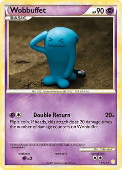 Wobbuffet #13 by Yuka Morii from HeartGold & SoulSilver