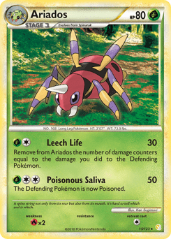 Ariados #15 by Ken Sugimori