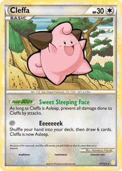 Cleffa #17 from HeartGold & SoulSilver