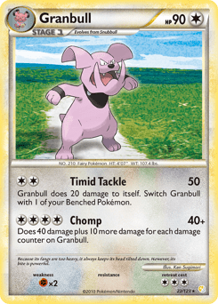 Granbull #22 by Ken Sugimori