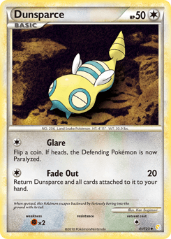 Dunsparce #41 by Ken Sugimori