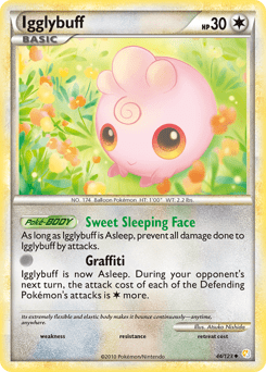 Igglybuff #44 from HeartGold & SoulSilver