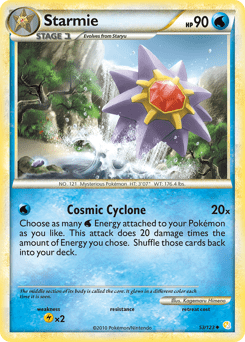 Starmie #53 from HeartGold & SoulSilver