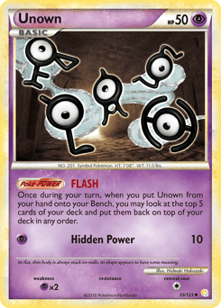 Unown #55 by Hideaki Hakozaki