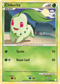 Chikorita #59 from HeartGold & SoulSilver