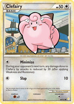 Clefairy #60 from HeartGold & SoulSilver