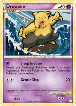 Drowzee #62 from HeartGold & SoulSilver
