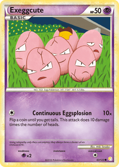 Exeggcute #63 by Miki Tanaka
