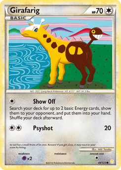 Girafarig #64 by Miki Tanaka