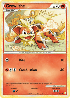 Growlithe #65 by Naoki Saito