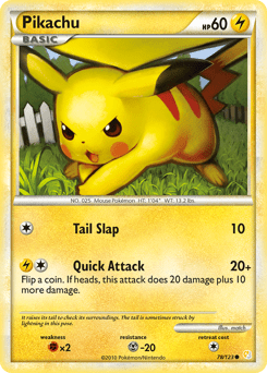 Pikachu #78 by match