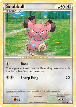 Snubbull #82 by Ken Sugimori