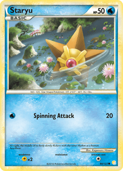 Staryu #84 from HeartGold & SoulSilver