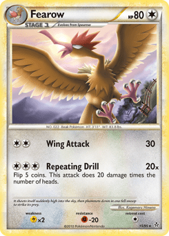 Fearow #15 from HS—Unleashed