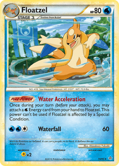 Floatzel #16 from HS—Unleashed