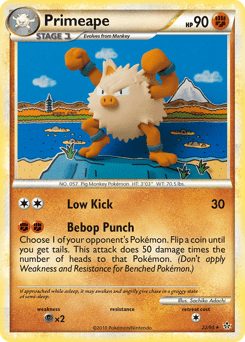 Primeape #22 from HS—Unleashed