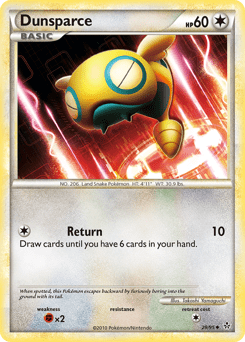 Dunsparce #29 from HS—Unleashed