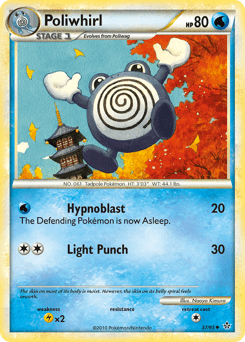Poliwhirl #37 from HS—Unleashed