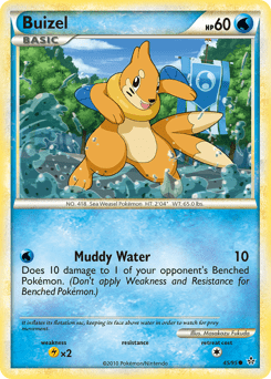 Buizel #45 from HS—Unleashed