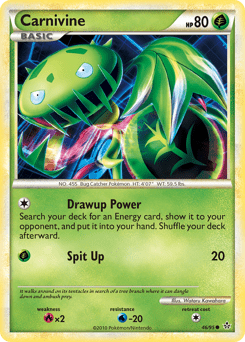 Carnivine #46 from HS—Unleashed