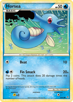 Horsea #49 from HS—Unleashed