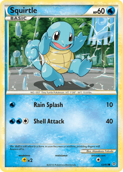 Squirtle #63 from HS—Unleashed
