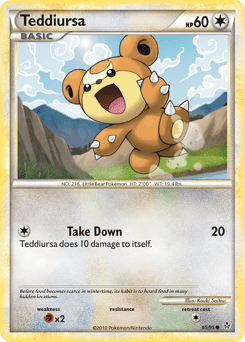 Teddiursa #65 from HS—Unleashed
