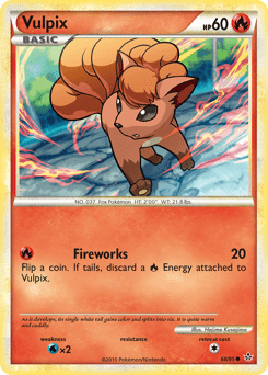 Vulpix #68 from HS—Unleashed