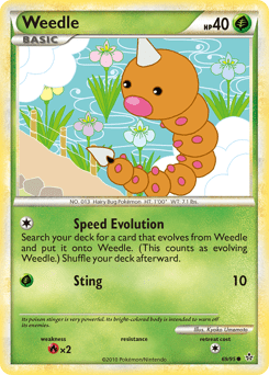 Weedle #69 from HS—Unleashed