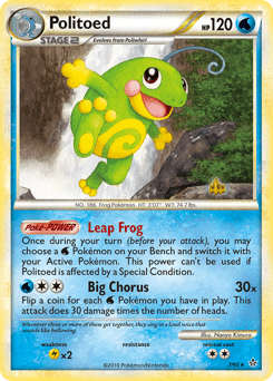 Politoed #7 from HS—Unleashed